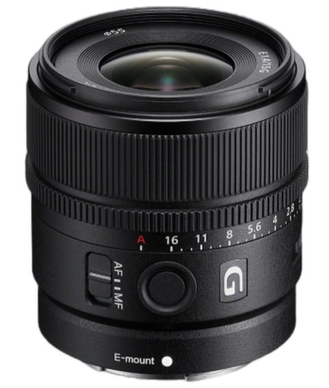 Sony E 15mm F1.4 G