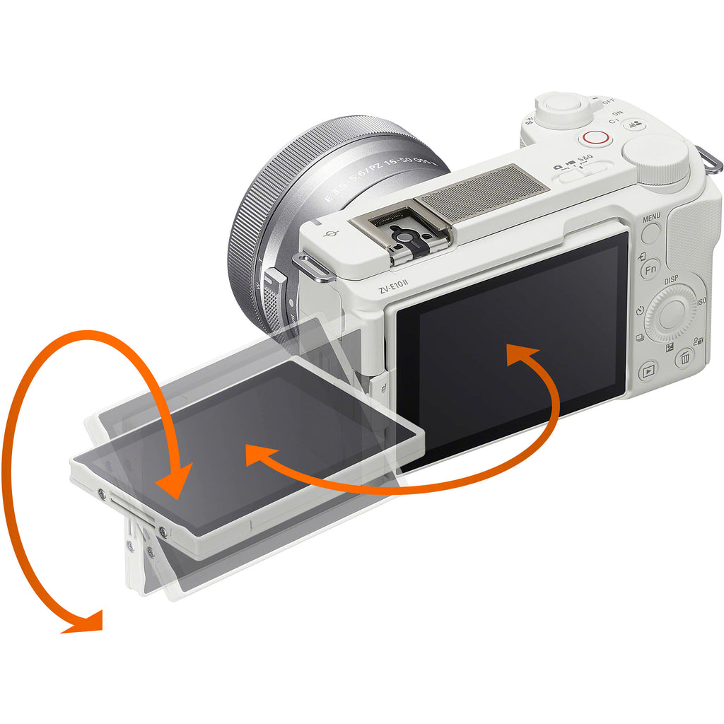 Sony ZV-E10 II Interchangeable Lens Content Creators’ Camera with E PZ