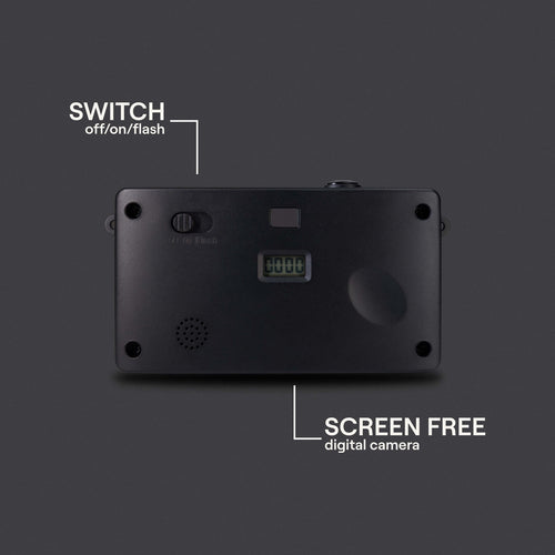 Camp Snap Screen-Free Digital Camera (Stealth Black)