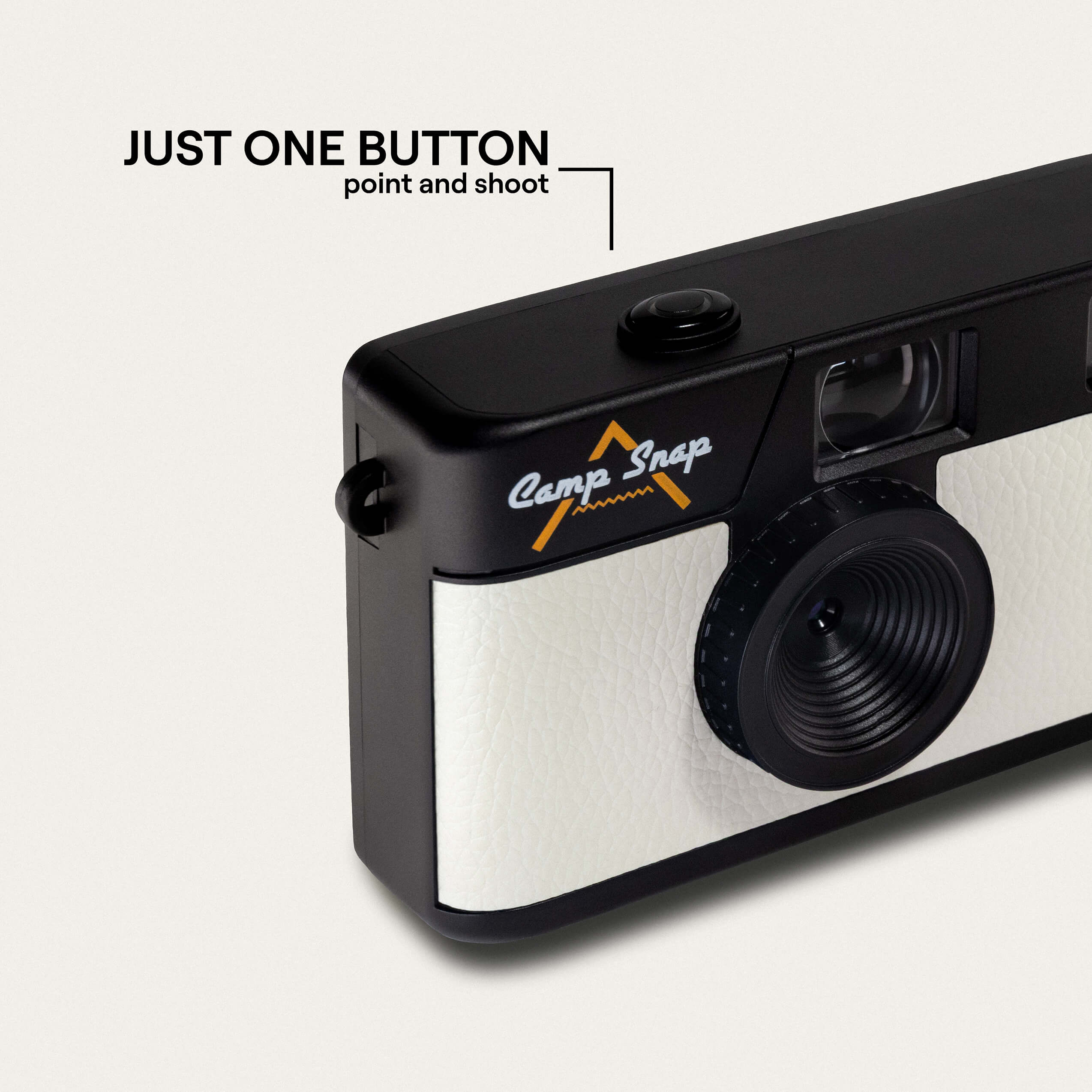 Camp Snap Screen-Free Digital Camera (Arctic White) – YM Camera