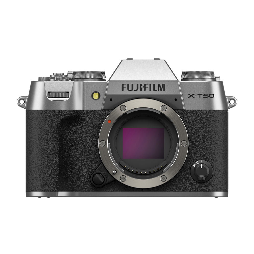 Fujifilm X-T50 Mirrorless Digital Camera - Body Only (Silver)