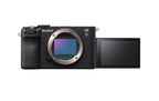 Sony Alpha a7C II Full-frame Interchangeable Lens Hybrid Camera with FE 28-60mm F4-5.6 Lens (Black)