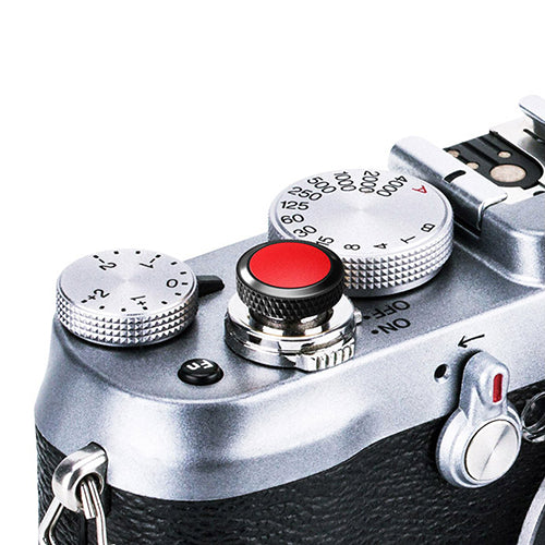 Promaster Deluxe Soft Shutter Button (Black and Red)