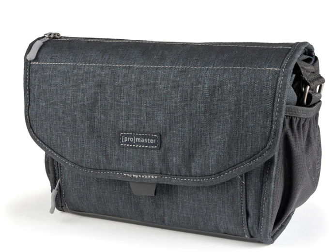 Promaster Blue Ridge 2.0 Medium Shoulder Bag (4.6L Deep Blue) #84988