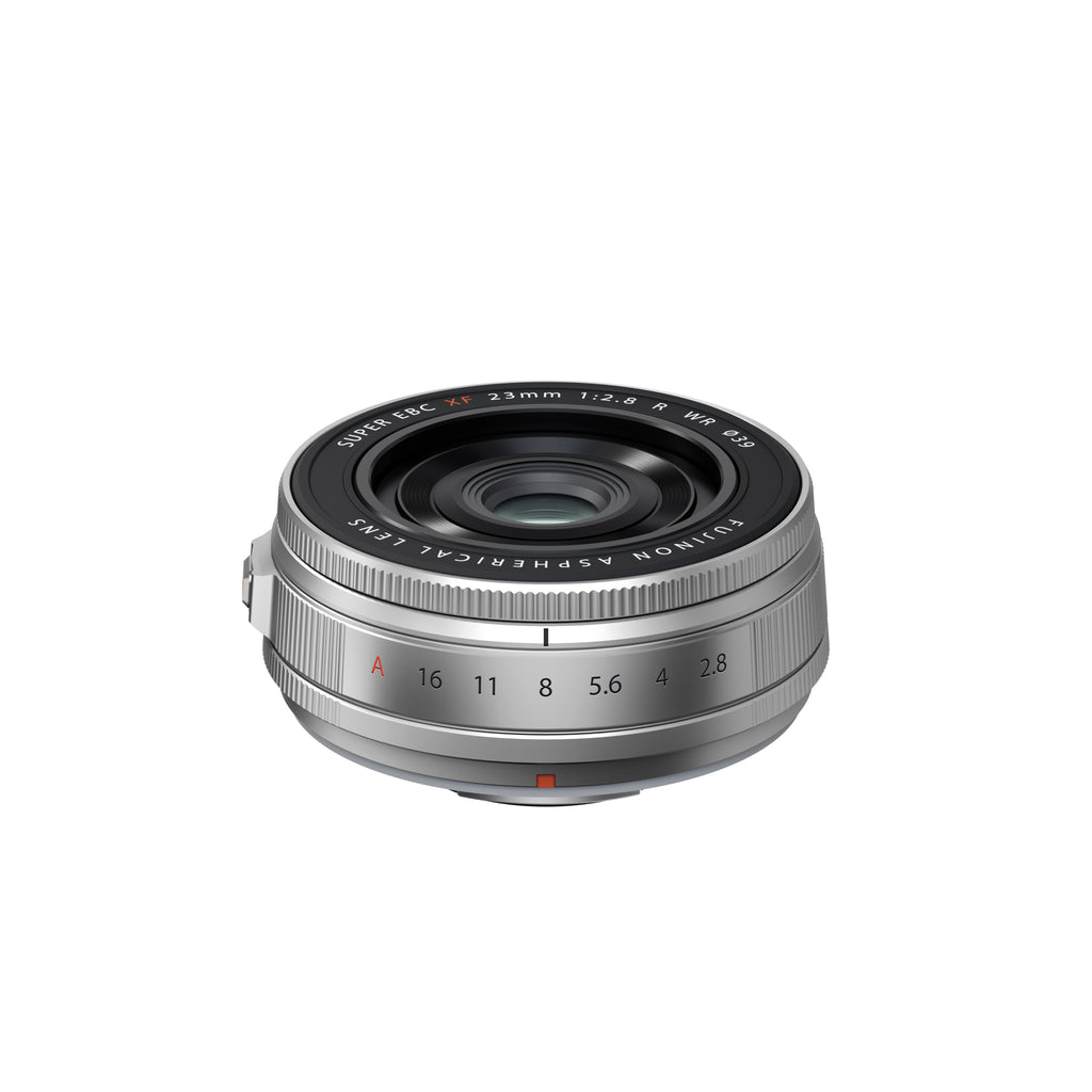 Fujifilm FUJINON XF23mm F2.8 R WR Lens (Silver)