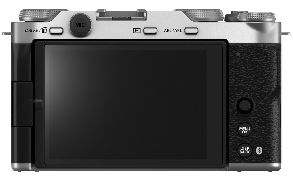 Fujifilm X-M5 Mirrorless Camera with XC 15-45mm F3.5-5.6 OIS PZ Lens (Silver)