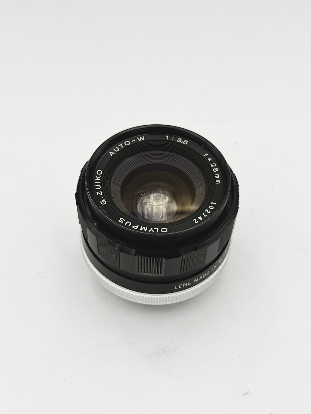 Used Olympus G. Zuiko 28mm f/3.5 Asahi Lens