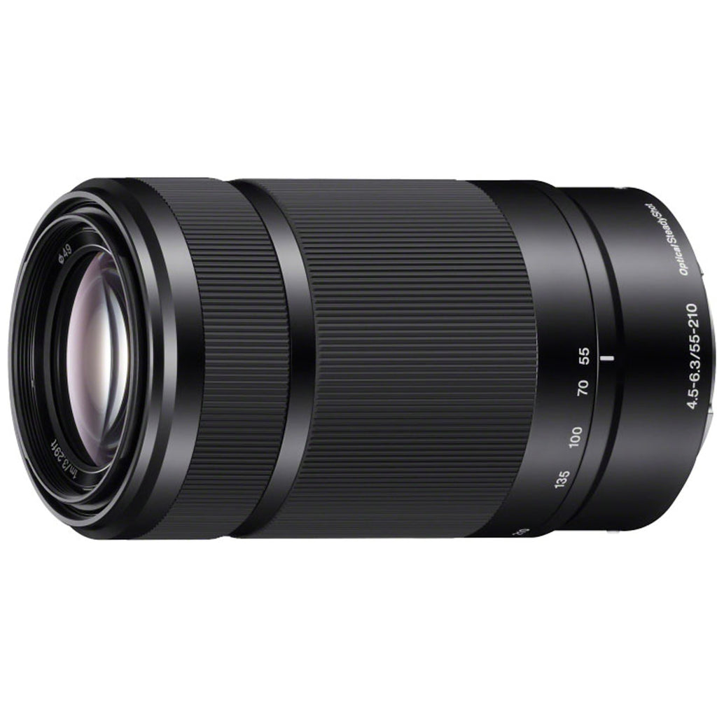 Sony E 55-210mm f/4.5-6.3 OSS Lens (Black)