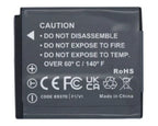 Promaster Li-ion Battery for Fuji NP-50, Pentax D-Li68 / D-Li122, Kodak Klic-7004