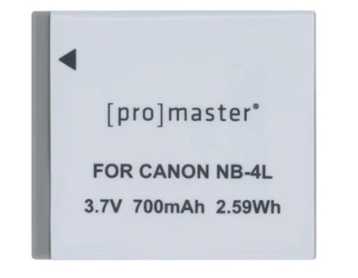 Promaster Li-ion Battery for Canon NB-4L