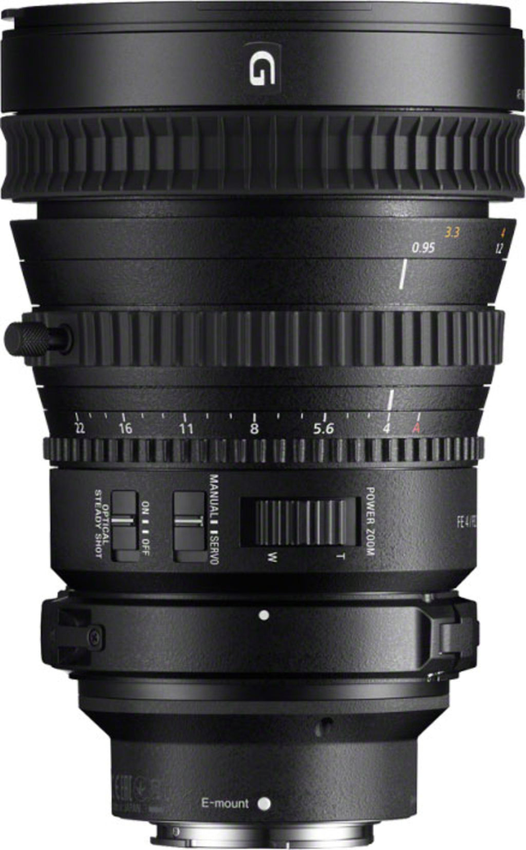 Sony FE PZ 28-135mm f/4 G OSS Lens (SELP28135G)