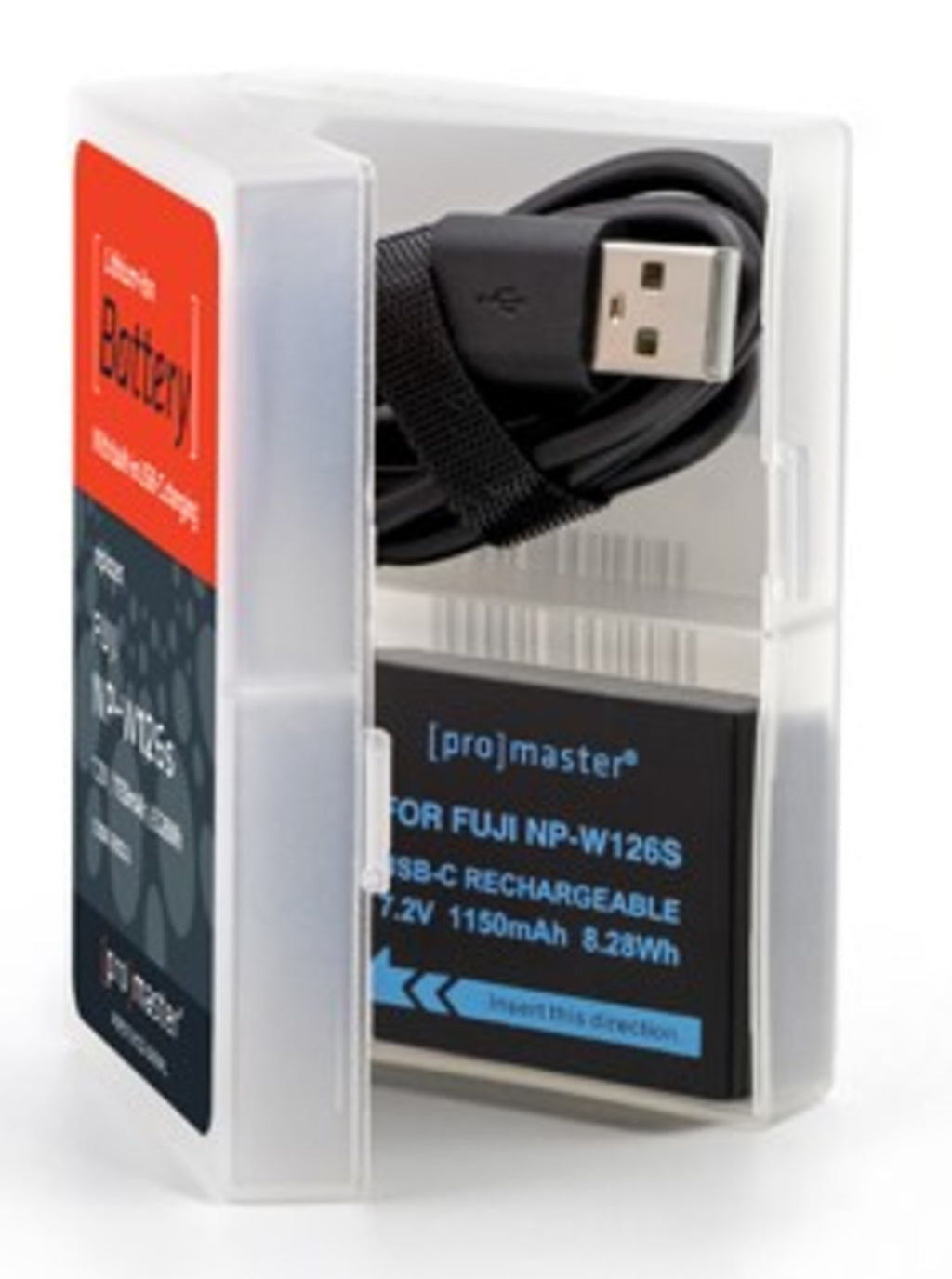Promaster Li-ion Battery for Fujifilm NP-W126s with USB-C Charging