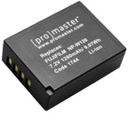 Promaster NP-W126S Battery for Fujifilm