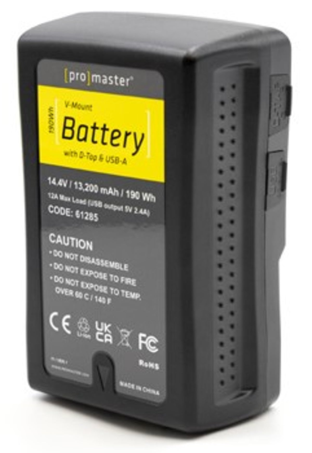 Promaster V-Mount Battery/Charger Kit 190Wh with D-Tap & USB-A