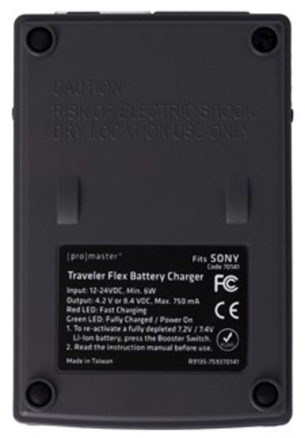 Promaster Traveler Flex Charger for most Sony Batteries