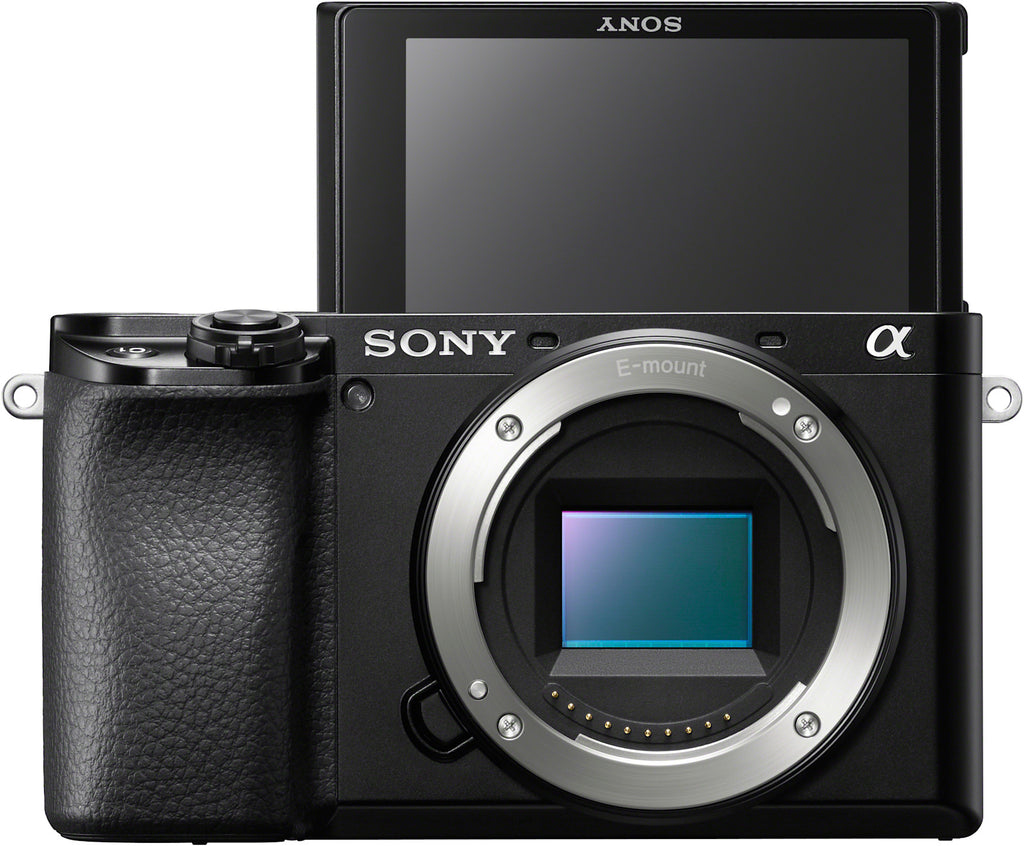 Sony a6100 APS-C Mirrorless Camera with 16-50mm and 55-210mm Lens Kit (ILCE6100XB)
