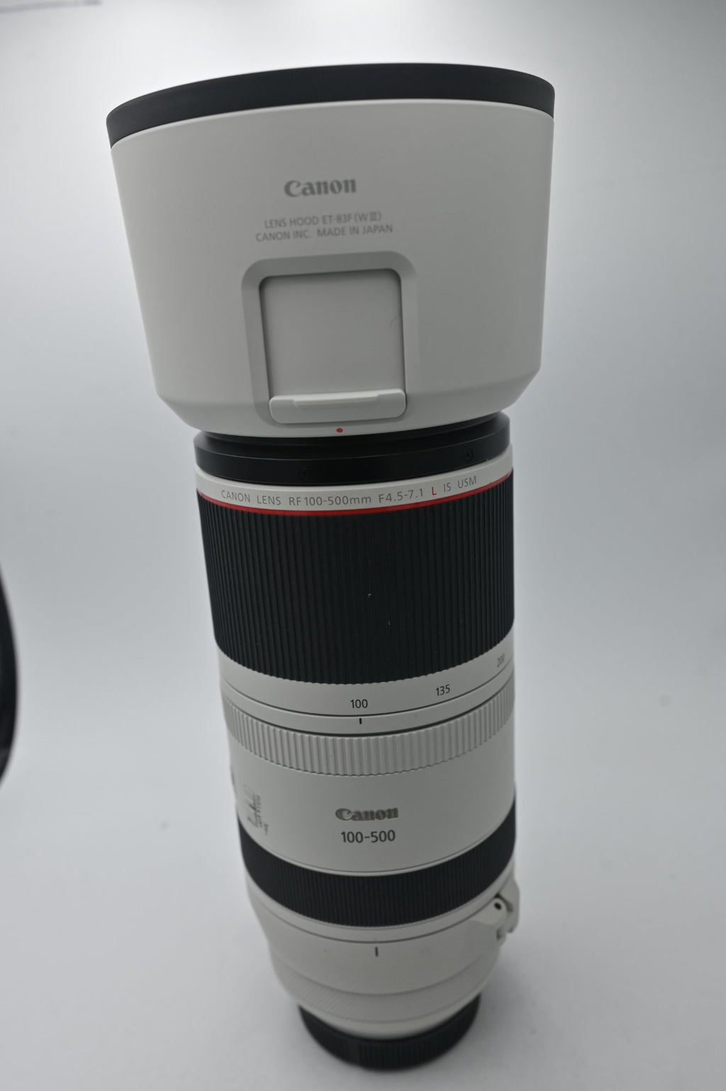 Used Canon RF 100-500mm F4.5-7.1 L IS USM Lens