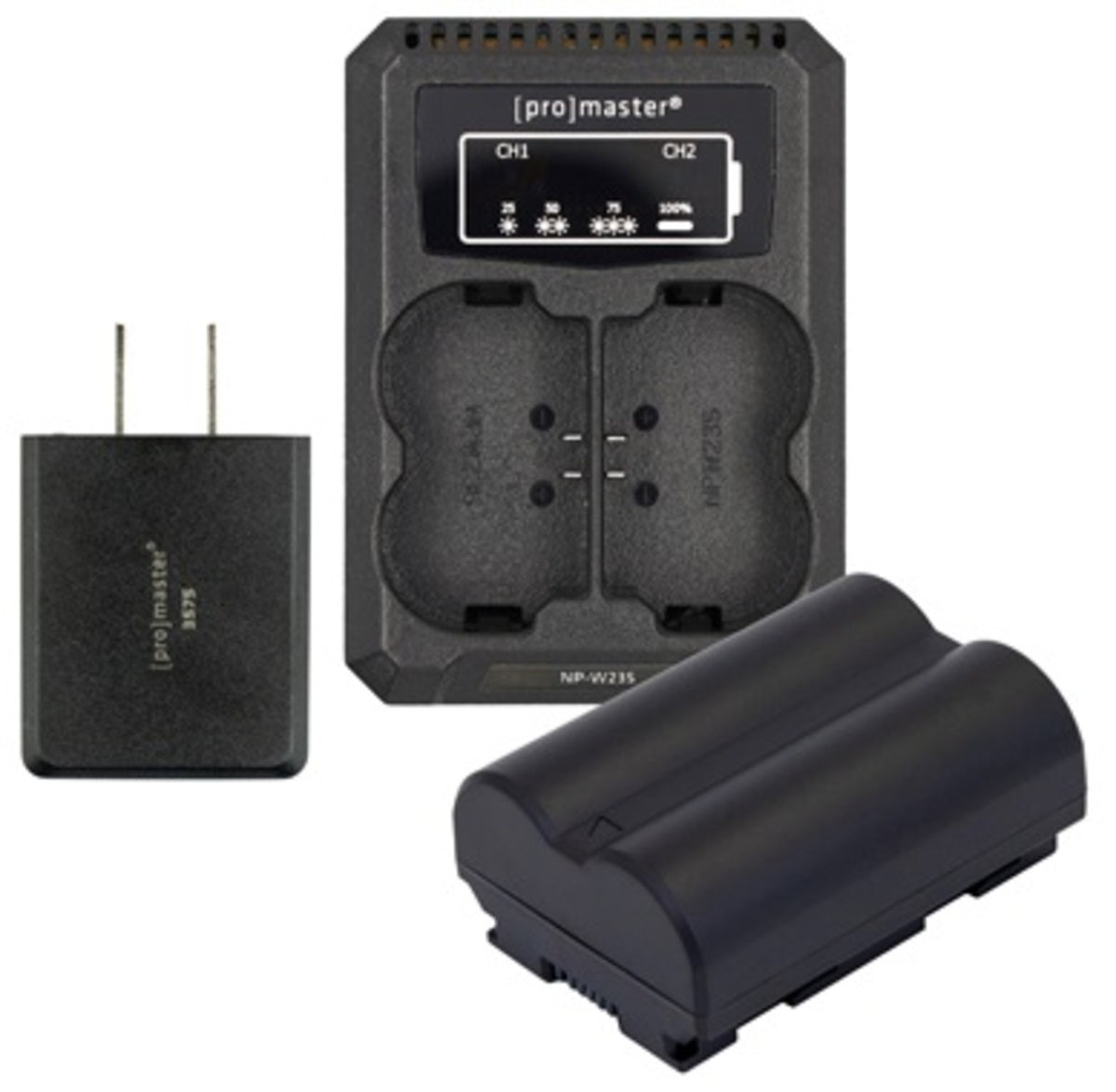 Promaster Battery & Charger Kit for Fujifilm NP-W235