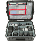 SKB iSeries 2217-8 Case with Padded Dividers & Lid Organizer