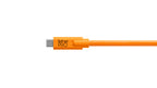 Tether Tools TetherPro Straight USB to USB-C 15' (Orange)