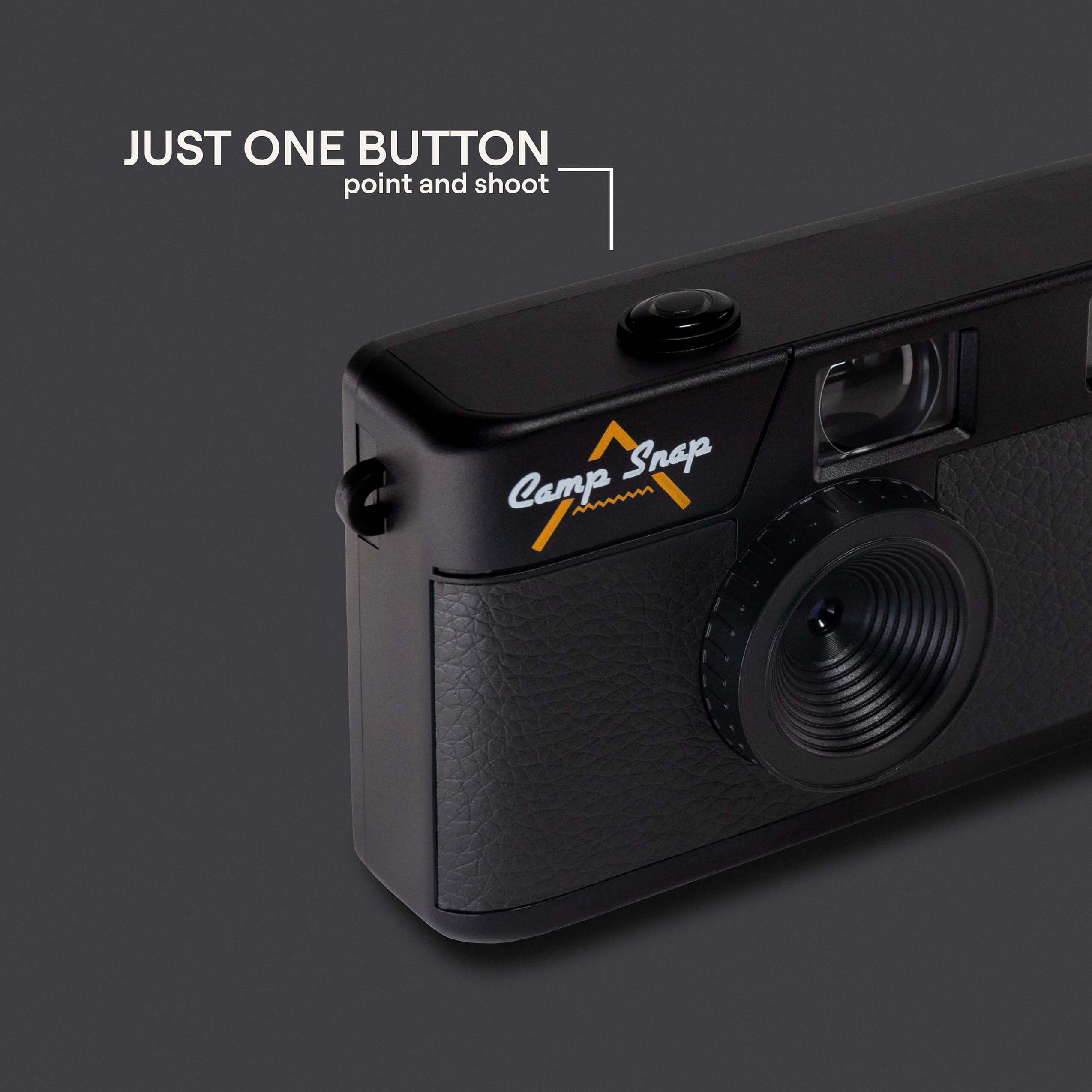 Camp Snap Screen-Free Digital Camera (Stealth Black) – YM Camera
