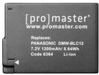 Promaster Li-ion Battery for Panasonic DMW-BLC12 / Leica BP