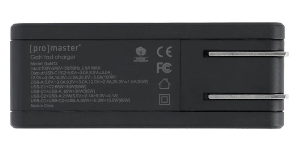 Promaster GaN USB Charger 3-Port 100 Watt