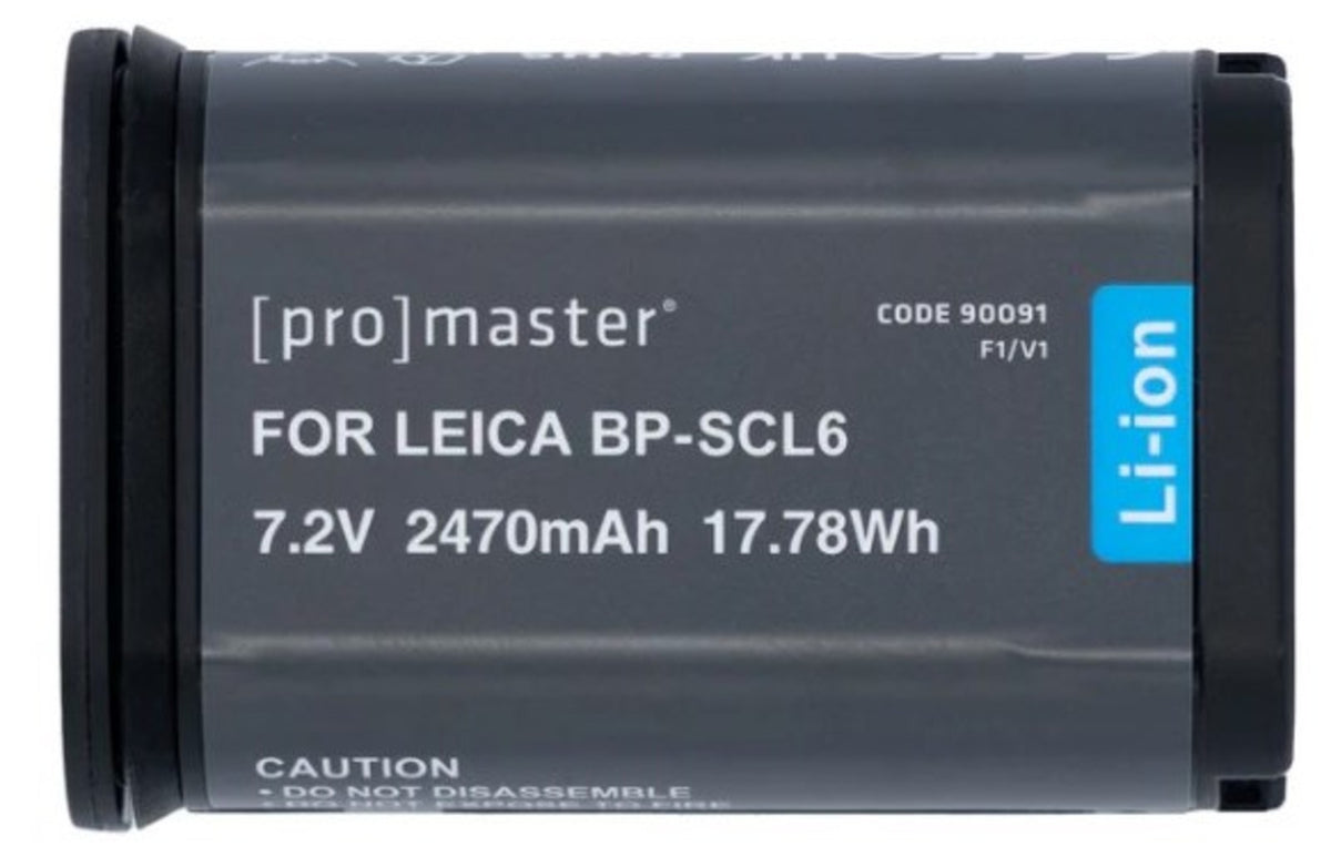 Promaster Li-ion Battery for Leica BP-SCL6 #90091