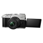 OM System PEN Silver Mirrorless Camera with 14-42mm f/3.5-5.6 Lens