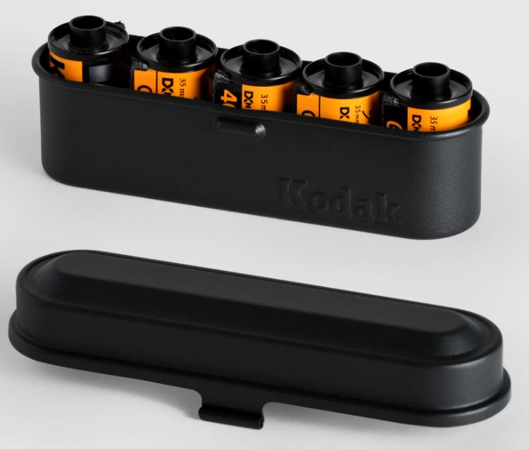 Retro Kodak 135 Film Case (black)