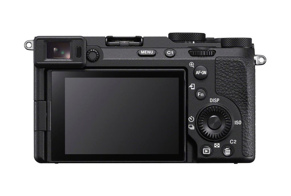 Sony Alpha a7C II Full-frame Interchangeable Lens Hybrid Camera with FE 28-60mm F4-5.6 Lens (Black)