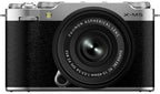 Fujifilm X-M5 Mirrorless Camera with XC 15-45mm F3.5-5.6 OIS PZ Lens (Silver)