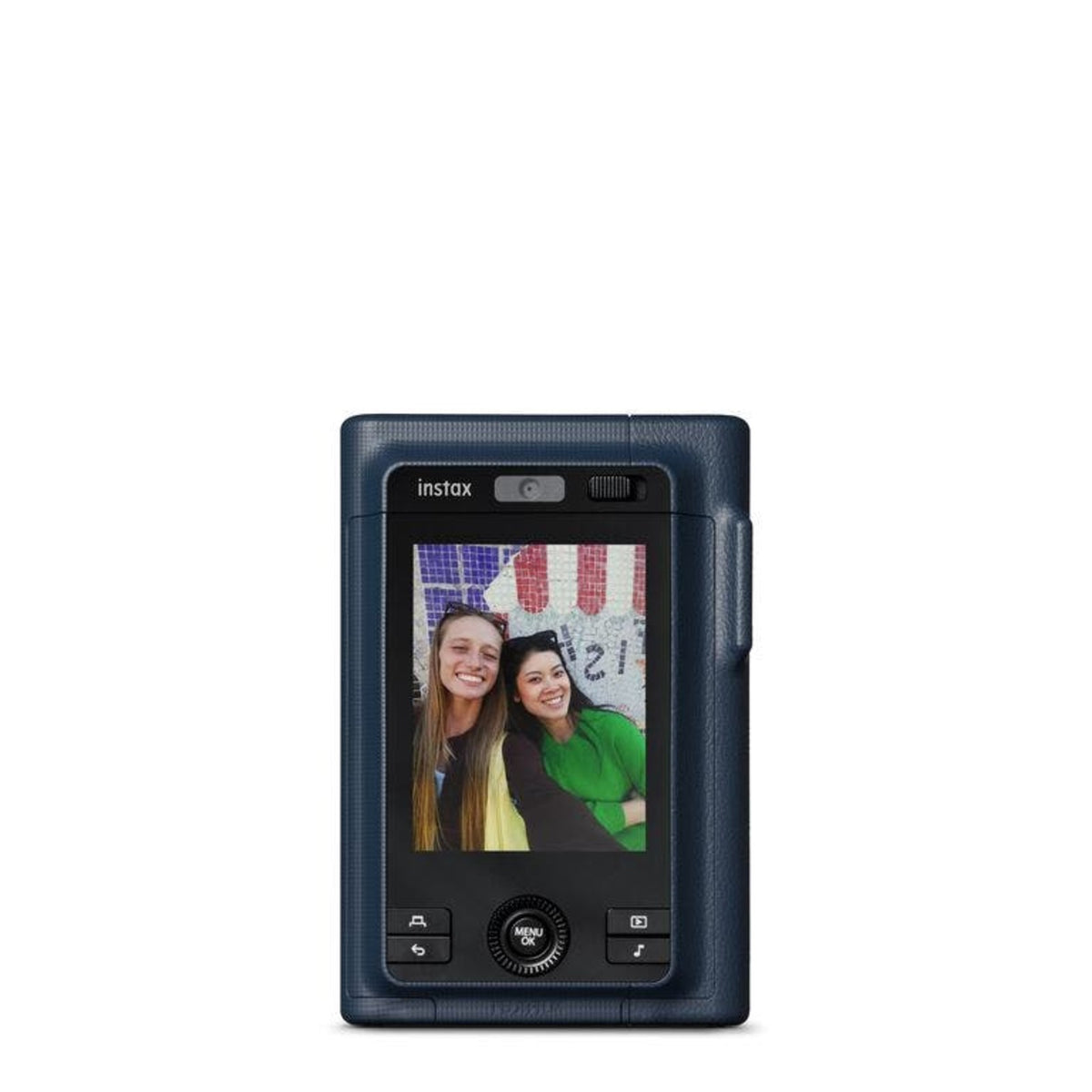 Fujifilm Instax Mini Liplay+ Instant Camera (Midnight Blue)