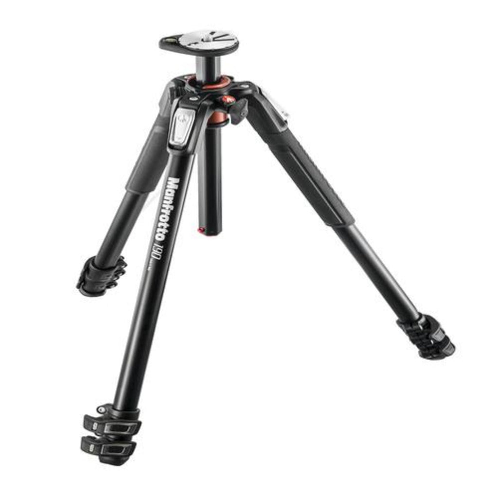 Manfrotto MT190XPRO3 Aluminum Tripod with XPRO Geared 3-Way Pan/Tilt Head Kit