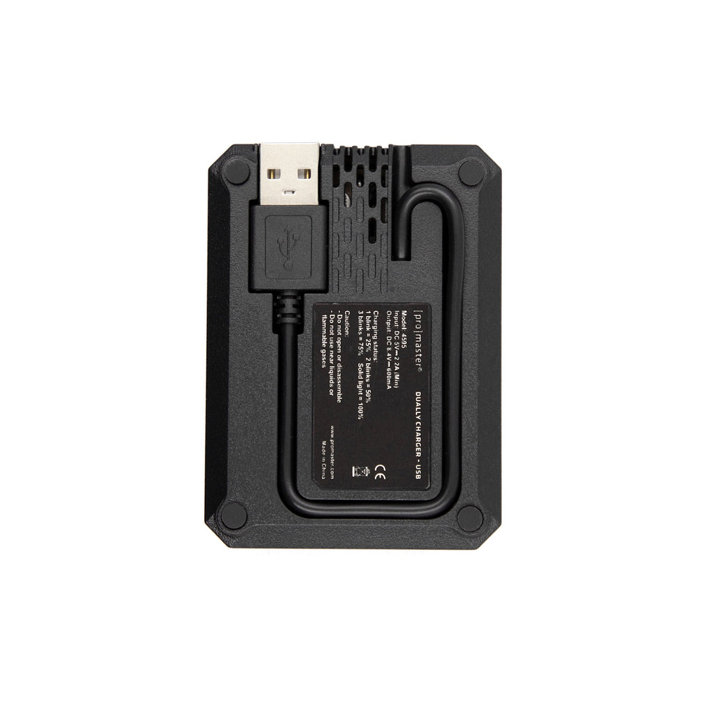 Promaster Dually Charger - USB-A for Panasonic DMW-BLF19 & DMW-BLK22