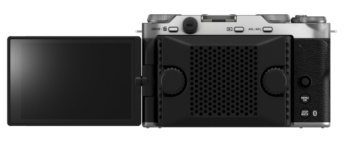 Fujifilm X-M5 Mirrorless Camera with XC 15-45mm F3.5-5.6 OIS PZ Lens (Silver)