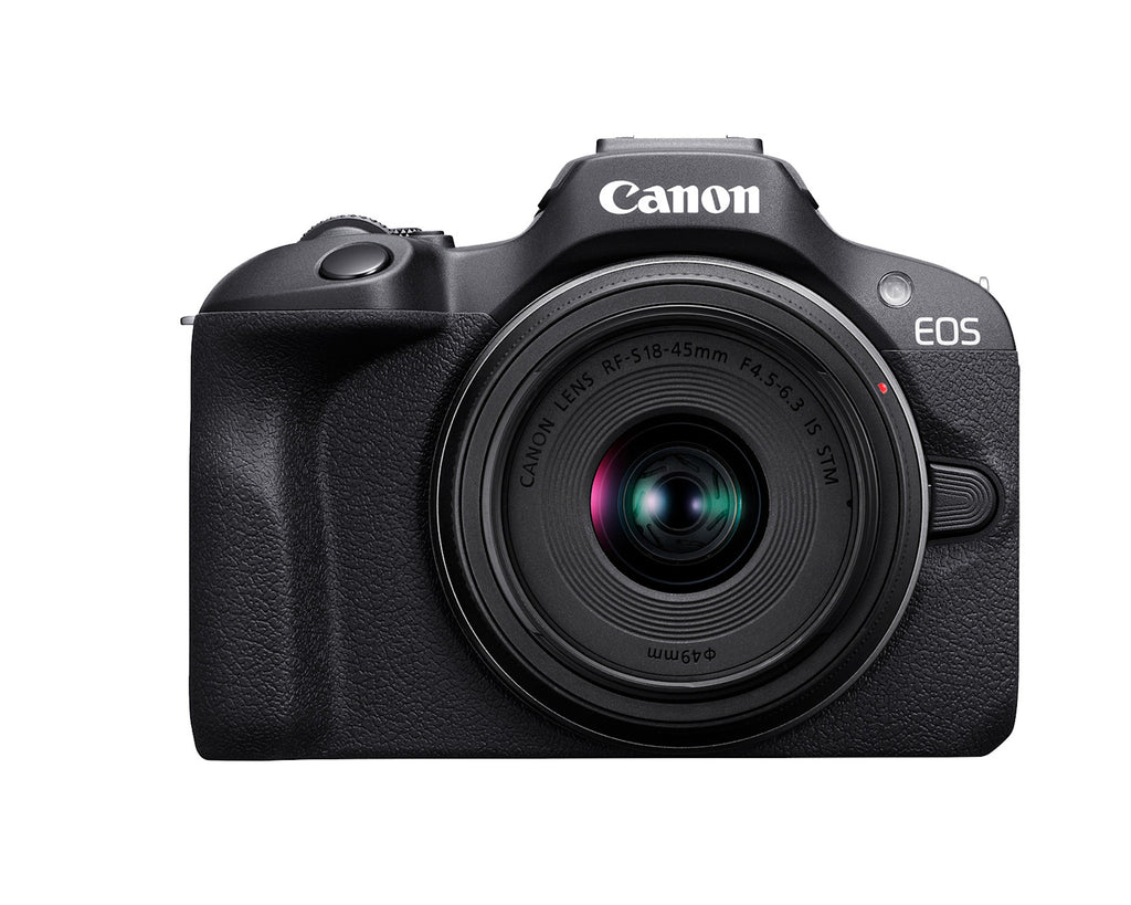 Canon EOS R100 Mirrorless Camera with 18-45mm f/4.5-6.3 Lens