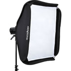 Godox S2 Speedlite Bracket with Softbox, Grid & Carrying Bag Kit (23.6 x 23.6")