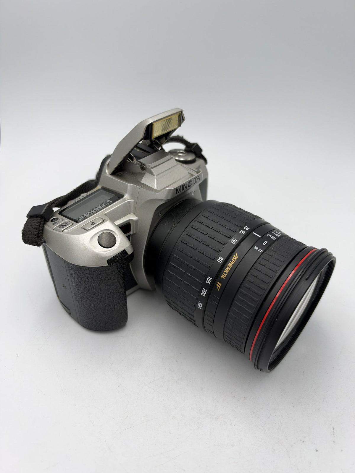 Used Minolta Maxxum HTsi Plus 35mm film camera, Sigma 28-300mm f3.5-6.3 lens