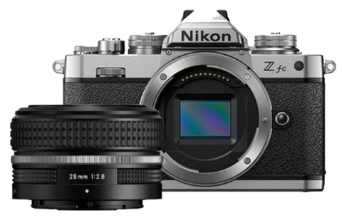 Nikon Zfc Mirrorless Camera with 28mm f/2.8 Lens (Black)