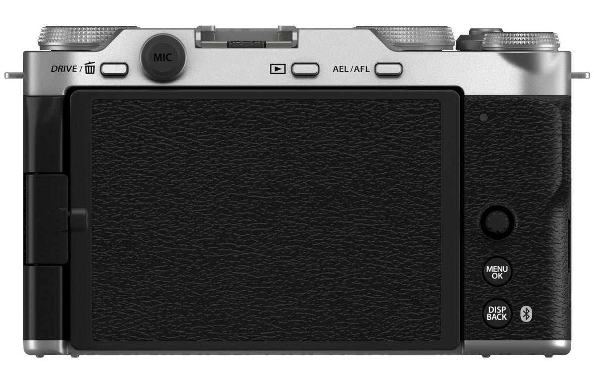 Fujifilm X-M5 Mirrorless Camera with XC 15-45mm F3.5-5.6 OIS PZ Lens (Silver)