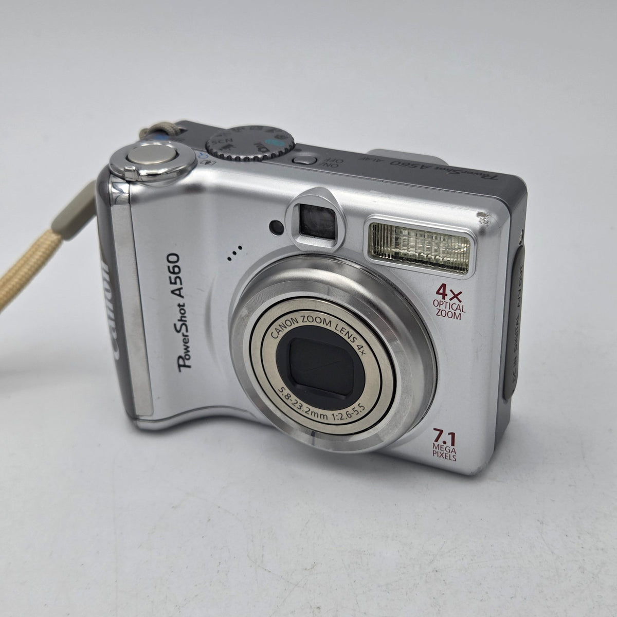 Used Canon Powershot A560 7.1mp point and shoot