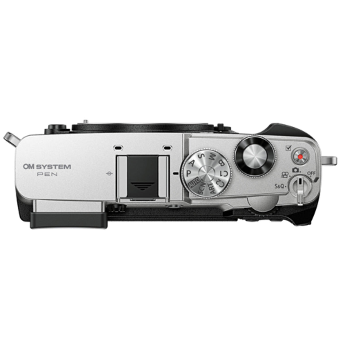 OM System PEN Silver Mirrorless Camera with 14-42mm f/3.5-5.6 Lens