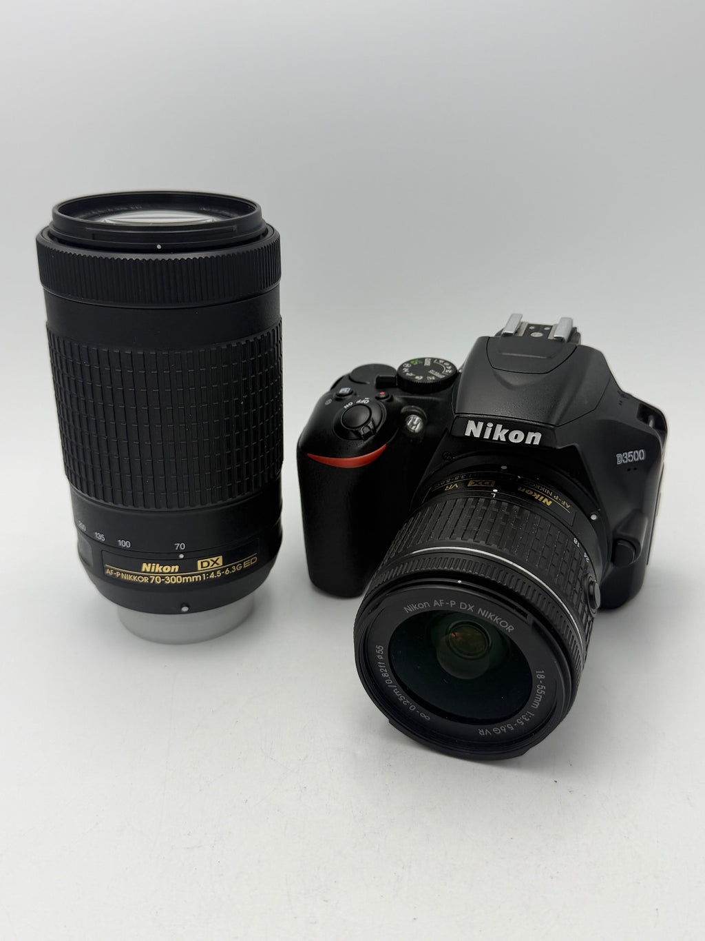 Used Nikon D3500 with Two Lens Kit