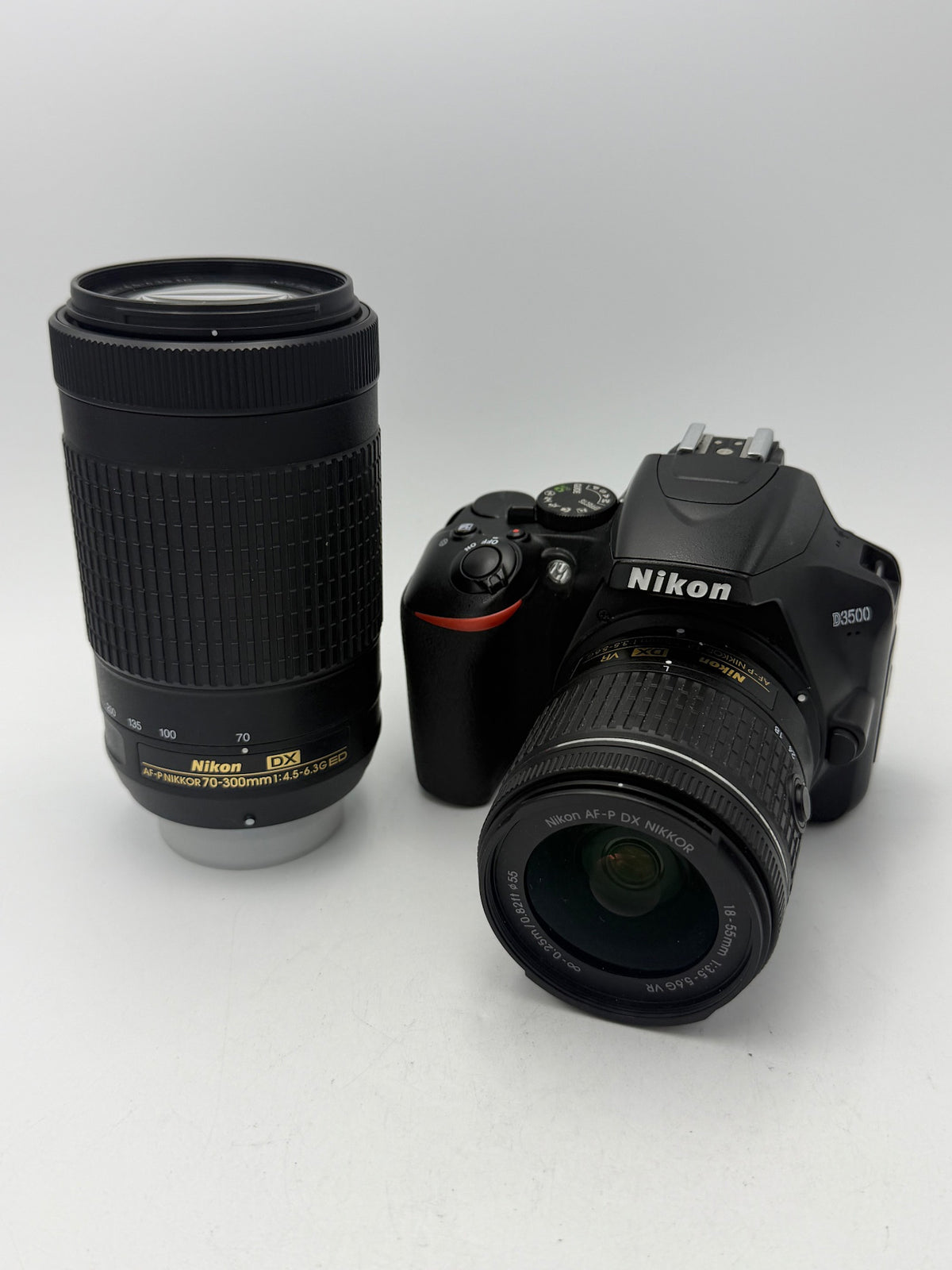 Used Nikon D3500 with Two Lens Kit
