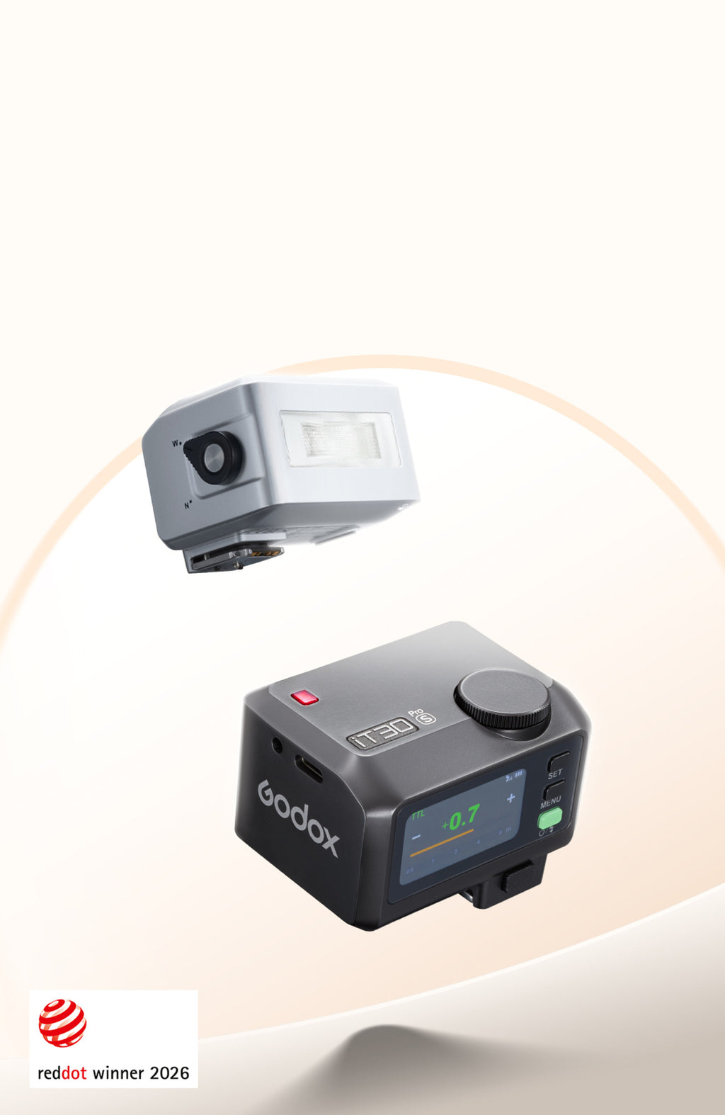 Godox iT30Pro N TTL Mini Flash for Nikon (Silver)