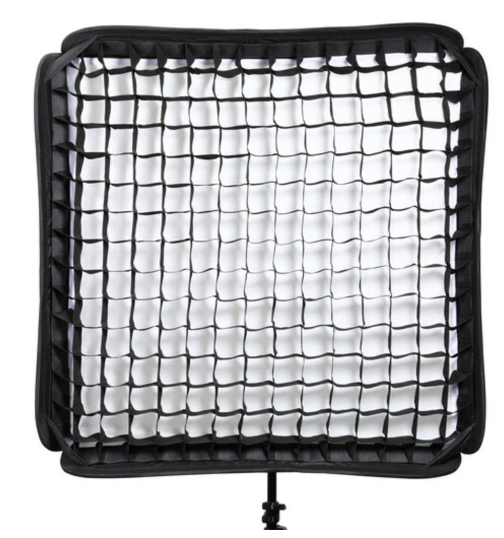 Godox S2 Speedlite Bracket with Softbox, Grid & Carrying Bag Kit (31.5 x 31.5")