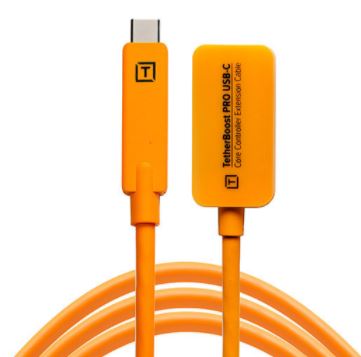 Tether Tools TetherBoost USB-C Cable orange