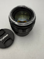 Used Voigtlander 50mm f/1.2 Nokton VM Lens for Leica M-Mount Black with Chrome Rim