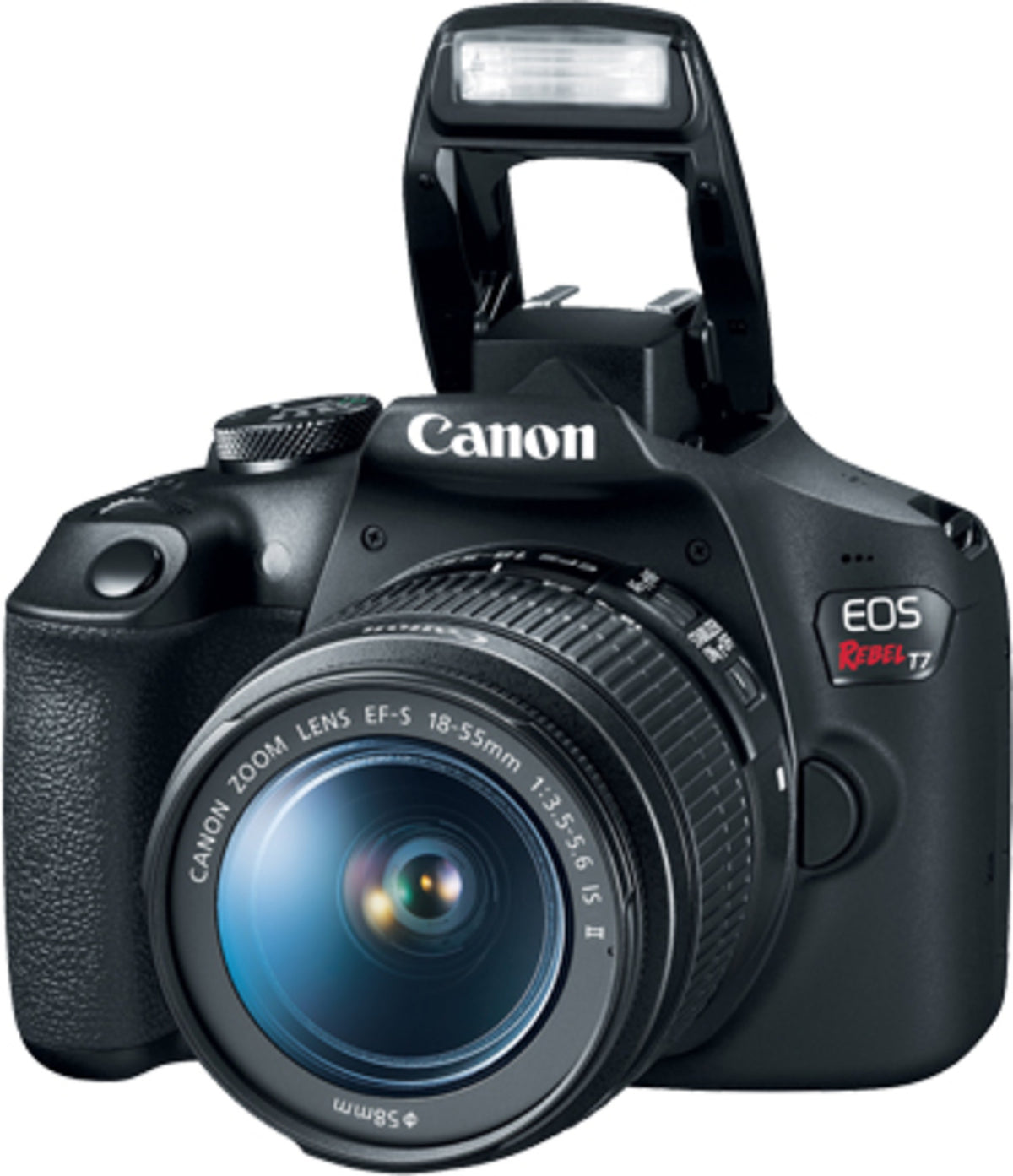 Canon EOS Rebel T7 DSLR Camera with 18-55mm and 75-300mm Lenses